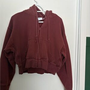 Tna cropped hoodie size large